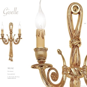 Aplica de perete LUX realizata manual Giselle 163296 universul-luminii.ro