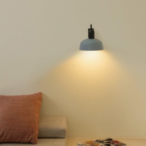 Aplica de perete metal TATAWIN negru, blue - Img 3