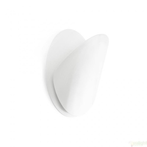 Aplica de perete moderna ambientala alba, OVO-G 62108