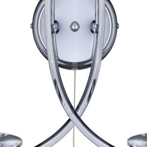 Aplica de perete moderna design cromat Ascona 4162-2CC SRT - Img 3
