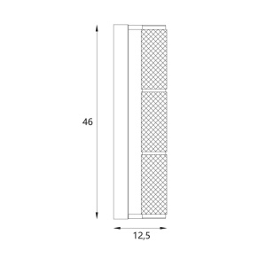 Aplica de perete moderna LED Love 46cm 607816 universul-luminii.ro