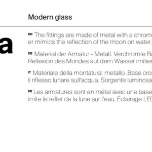 Aplica de perete, Moderna, LED, Mangata 244476 universul-luminii.ro