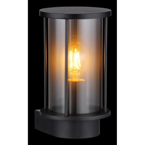 Aplica de perete pentru exterior design modern IP54 Gracey negru 135666 universul-luminii.ro