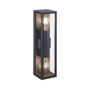 Aplica de perete pentru iluminat exterior, IP54 Furia grafit