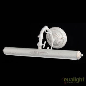 Aplica de perete pentru oglinda sau tablou, Picasso 44cm alb MY114-02-W 65606 universul-luminii.ro