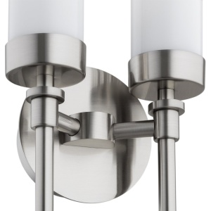 Aplica de perete stil elegant PRESTON 2 nickel/sticla opal - Img 4