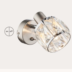 Aplica de perete stil modern KRIS 54356-1 GL 69026 universul-luminii.ro