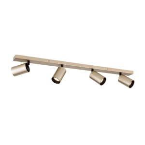 Aplica de perete/tavan cu Spoturi stil minimalist modern SEAN 4L auriu 157096 universul-luminii.ro
