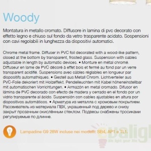 Aplica de perete Woody AP1 087665 58266 universul-luminii.ro