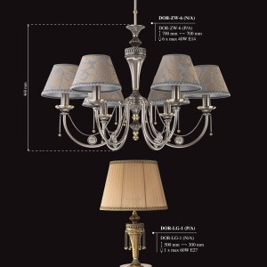 Aplica design clasic realizat manual Dorato - Img 10