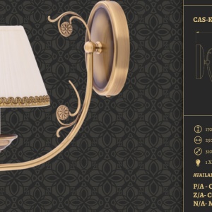 Aplica design clasic realizata manual CASAMIA - Img 2