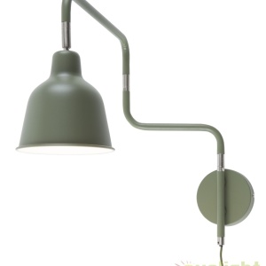 Aplica design modern cu brat articulat London verde LONDON/W/OG 48096 universul-luminii.ro