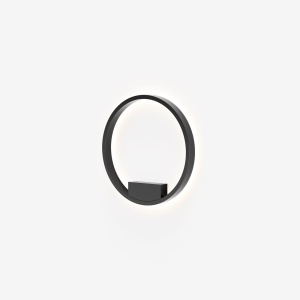 Aplica design modern LED Rim 40cm negru 595066 universul-luminii.ro