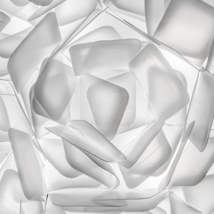 Aplica design unicat realizata manual Clizia Mini White, 32cm 214936 universul-luminii.ro