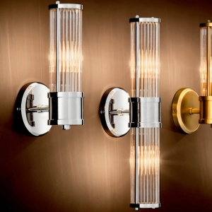 Aplica eleganta design LUX Claridges nickel 111017 HZ 60136 universul-luminii.ro