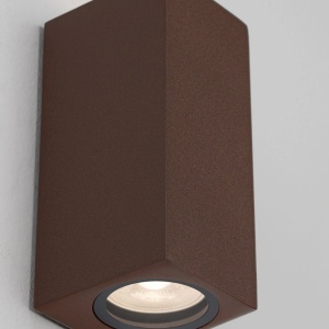 Aplica exterior 2xGU10, IP65 METO maro corten - Img 4