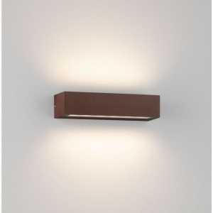 Aplica exterior corten liniara 22cm IP65 LED CCT PRISMATIC - Img 7