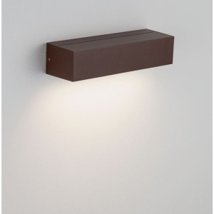 Aplica exterior corten liniara 22cm IP65 LED CCT PRISMATIC - Img 7