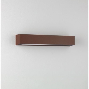 Aplica exterior corten liniara 38cm IP65 LED CCT PRISMATIC - Img 2