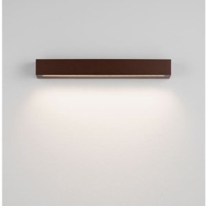 Aplica exterior corten liniara 50cm IP65 LED CCT PRISMATIC - Img 4