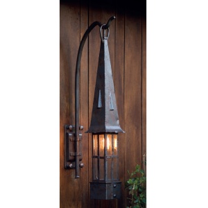 Aplica iluminat exterior din fier forjat design medieval WL 3648 178686 universul-luminii.ro