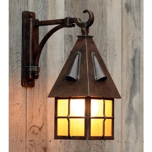 Aplica iluminat exterior din fier forjat design rustic WL 3610