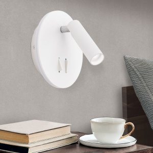 Aplica LED ambientala cu spot directionabil LENNY alba 155836 universul-luminii.ro
