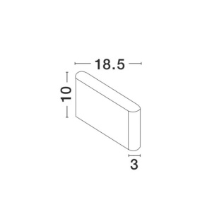 Aplica LED ambientala de exterior IP54 SOHO II alba NVL-740402 79486 universul-luminii.ro