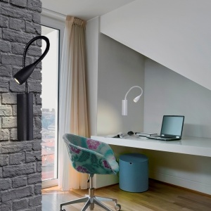 Aplica LED cu brat directionabil VERONICA alba 42786 universul-luminii.ro