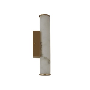 Aplica LED de perete baie metal aurie Wales 630706 universul-luminii.ro