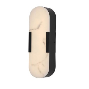 Aplica LED de perete baie rasina marmura Opaline L-35cm