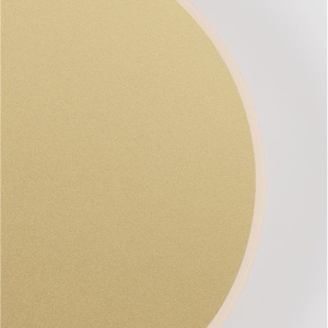 Aplica LED de perete design ambiental CYRCLE 20cm aurie 204166 universul-luminii.ro