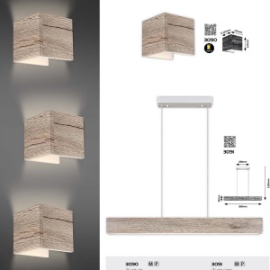 Aplica LED de perete design modern Cinnamon - Img 3