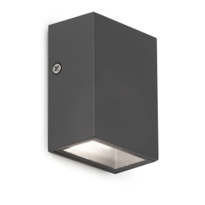 Aplica LED de perete exterior IP44 CANON-2 gri inchis 70566N