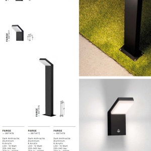 Aplica LED de perete iluminat exterior IP65 FARGE 250996 universul-luminii.ro