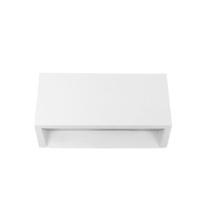Aplica LED de perete pentru iluminat exterior, IP54 Udir alb
