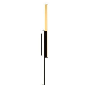 Aplica LED, Design Liniar, 26W 3000K BLACK-BRASS ZB-2560