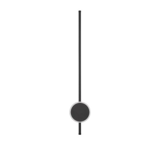 Aplica LED design modern minimalist CLOCK neagra - Img 3