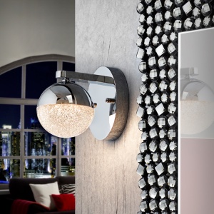 Aplica LED design modern Sphere crom SV-793168 - Img 3