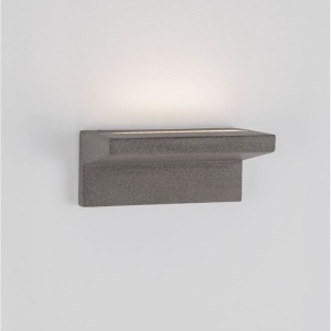 Aplica LED din ciment negru pentru exterior IP65 LITA 250626 universul-luminii.ro
