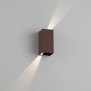 Aplica LED exterior iluminat arhitectural IP65 REMY maro corten - Img 4