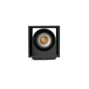 Aplica LED exterior IP65 KOV 2L Black square 6W 2700K - Img 2