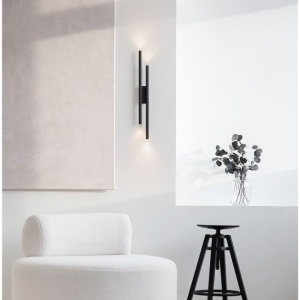 Aplica LED iluminat ambiental BRILLIA negru nisip - Img 2
