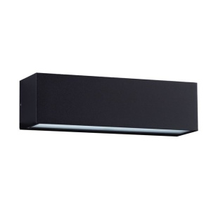 Aplica LED iluminat exterior ambiental IP54 FLORA negru