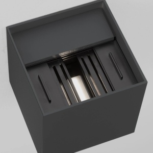 Aplica LED iluminat exterior ambiental IP65 VECTOR gri inchis - Img 14