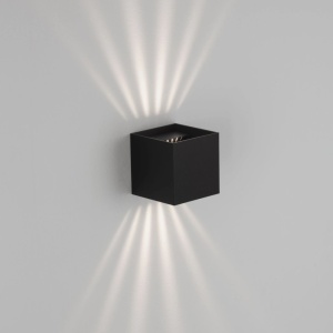 Aplica LED iluminat exterior ambiental IP65 VECTOR negru - Img 2