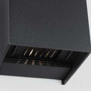 Aplica LED iluminat exterior ambiental IP65 VECTOR negru - Img 12