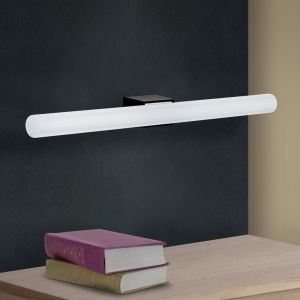 Aplica LED moderna tip tub VISAGIST negru 156926 universul-luminii.ro