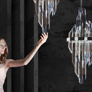 Aplica LED moderna Vision design LUX cristal QUARTZ 01 174406 universul-luminii.ro