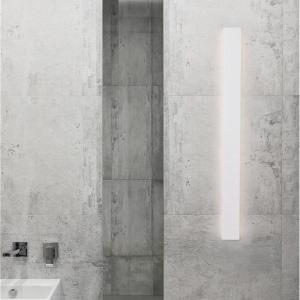 Aplica LED pentru baie cu protectie IP44 SELINE alba L-90cm 105096 universul-luminii.ro